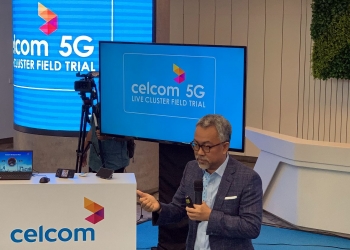 Celcom mula Ujian Kluster 5G secara langsung pertama di Malaysia