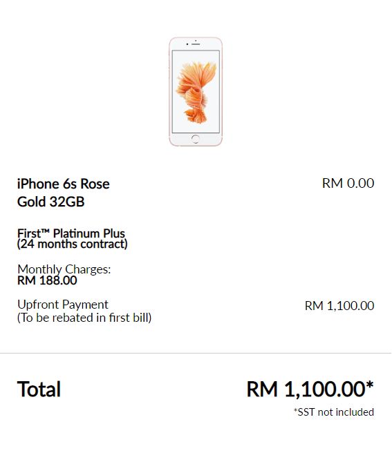 iPhone 6s Percuma dengan pelan Celcom Gold Plus dan ke ...