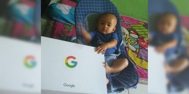 Bayi Google terima banyak hadiah dari Google