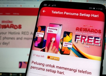 Hotlink bagi telefon pintar percuma setiap hari sepanjang bulan Julai