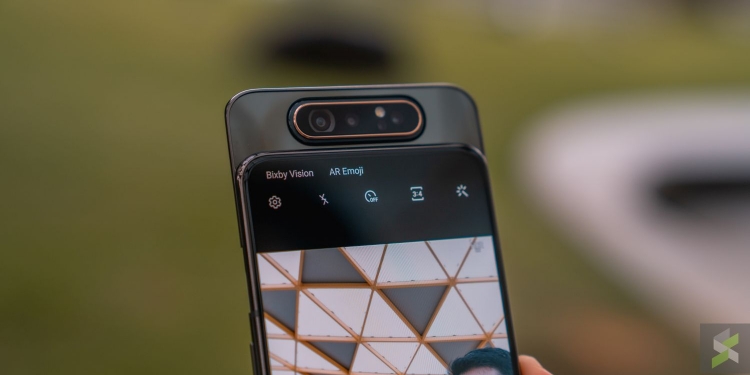 Galaxy A80 dengan kamera berputar tiba pada 12 Julai