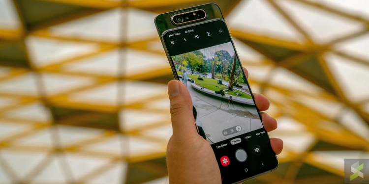 Galaxy A80 dengan kamera berputar tiba pada 12 Julai