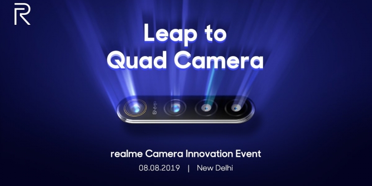 64MP dan 4 kamera akan datang ke telefon baru Realme minggu depan