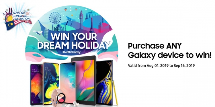 RM700,000 hadiah percutian menanti 70 pemenang di Promosi Samsung Merdeka