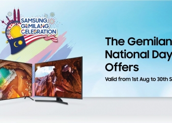 Kempen Gemilang Samsung ada diskaun dan hadiah untuk TV QLED dan UHD sempena Merdeka