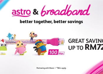 Astro dan Maxis lancar pelan jalur lebar dan kandungan dalam satu pakej konvergen
