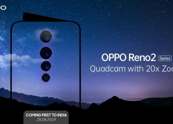 OPPO Reno2 Dengan Zum 20x Temui Peminatnya Penghujung Ogos 2019
