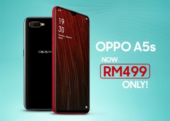 OPPO A5s turun harga kepada RM499 sahaja