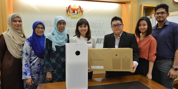 Xiaomi derma 100 unit mesin pembersih udara ke sekolah-sekolah