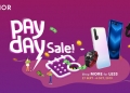 Diskaun dan hadiah percuma dalam promosi Honor PayDay Sale