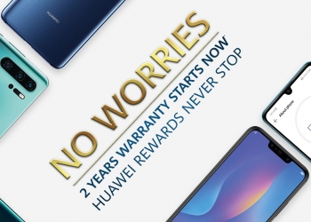 Jaminan tahun ke-2 untuk peranti Huawei dilanjutkan ke hujung tahun