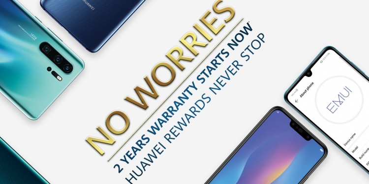 Jaminan tahun ke-2 untuk peranti Huawei dilanjutkan ke hujung tahun