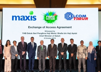 Maxis meluaskan capaian jalur lebar tetap di Sabah bersama Celcom Timur