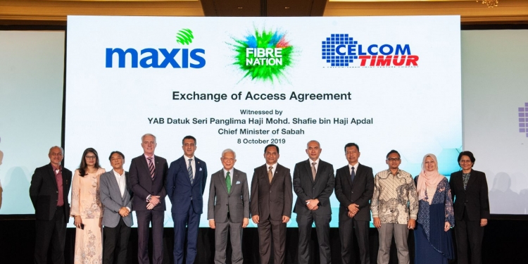 Maxis meluaskan capaian jalur lebar tetap di Sabah bersama Celcom Timur