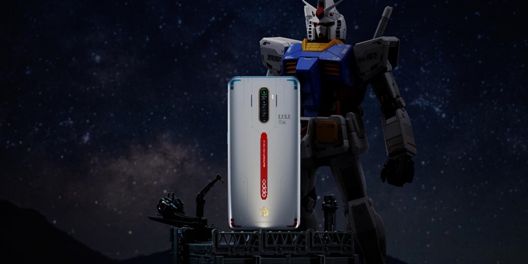OPPO Reno Ace Gundam Dilengkapi SuperVOOC 2.0 65W