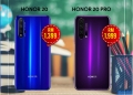 PROMO: Honor 20 dan 20 Pro kini RM300 lebih murah dan dijamin 2 tahun