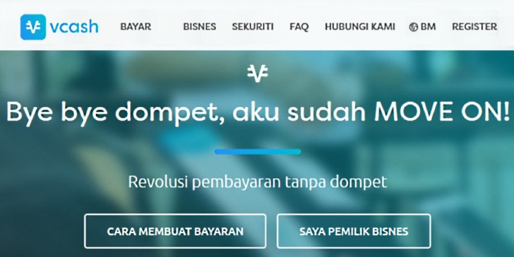 Vcash ucap selamat tinggal kepada dompet elektronik