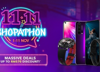 PROMO: Diskaun hingga RM570 untuk telefon dan aksesori Honor sempena 11.11