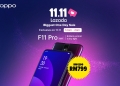 PROMO: Rebut baucer dan diskaun eksklusif Oppo F11 Pro pada 11.11