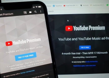 YouTube Premium dan YouTube Music boleh mula dilanggan di Malaysia, percuma sehingga 4 bulan
