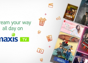 Maxis TV platform langganan mudah strim video bersama data tanpa had