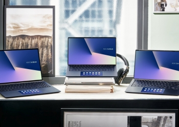 Laptop Zenbook 13/14/15 terbaru kekal ringan dan nipis dengan tambahan skrin kedua