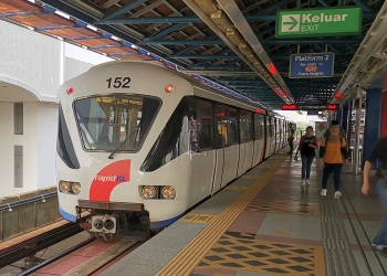 Pengguna LRT, MRT, Monorel dan Komuter kini boleh mula guna jejantas pejalan kaki ke Mid Valley