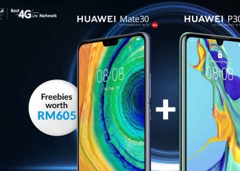 Beli Huawei Mate 30 dan terima Huawei P30 secara percuma dengan Celcom
