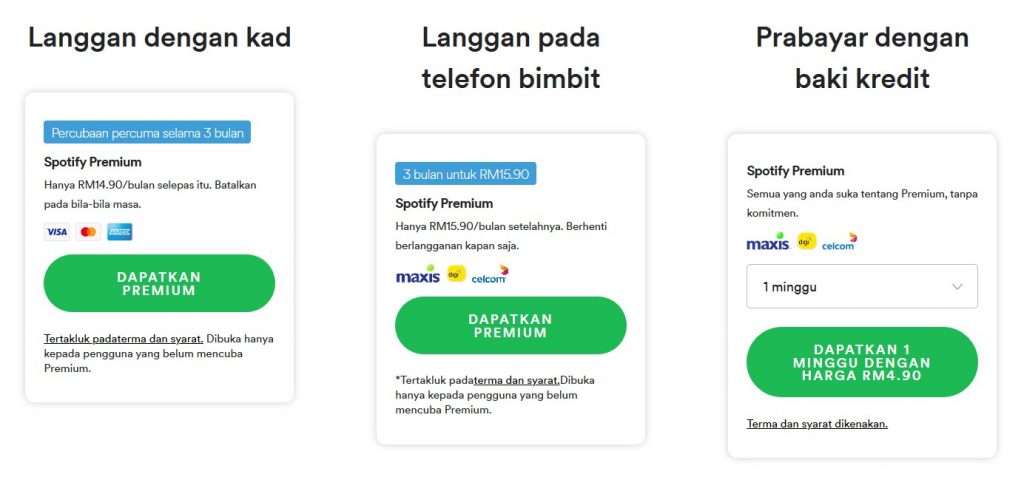 Spotify Kembali Menawarkan Langganan Premium Pada Harga Promosi Soyacincau Com