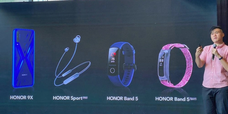 Tiga perkakas Honor baru tiba: Band 5, Band 5 Sport dan Sport Pro