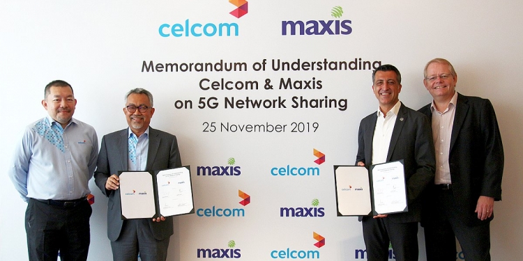 Celcom dan Maxis tandatangani Mou, setuju berkongsi infrastruktur