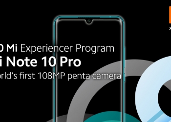 Ini peluang untuk jadi orang terawal memegang Mi Note 10 Pro