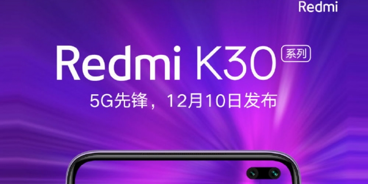 Redmi K30 akan dilancar sebagai telefon Xiaomi pertama dengan dwi-mod 5G