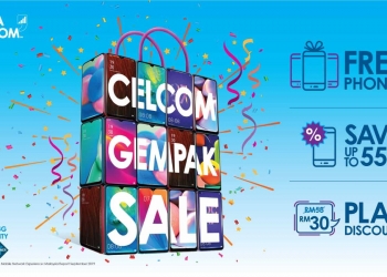 Jualan Gempak Sale Celcom ada banyak telefon percuma