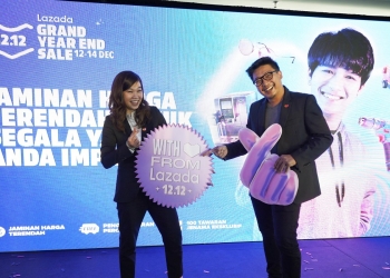 Lazada meluaskan tawaran dan promosi 12.12 dari dalam ke luar talian