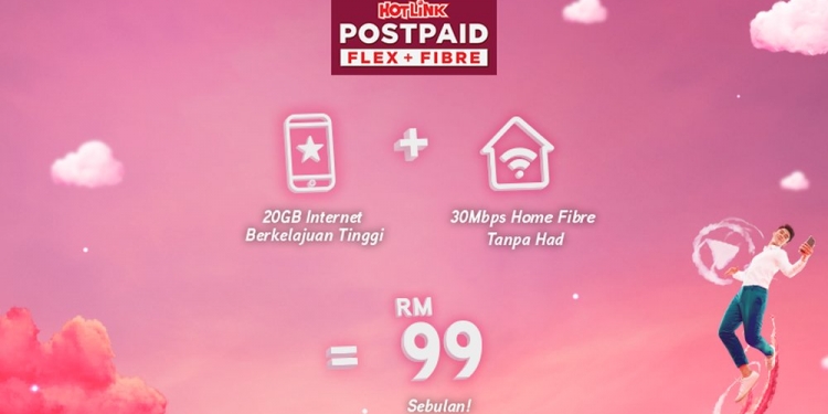 Hotlink Flex Plus Fibre gabung internet jalurlebar tetap dan internet mudahalih yang murah