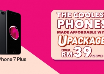 U Mobile jual iPhone 7 Plus pada harga sangat mampu dimiliki