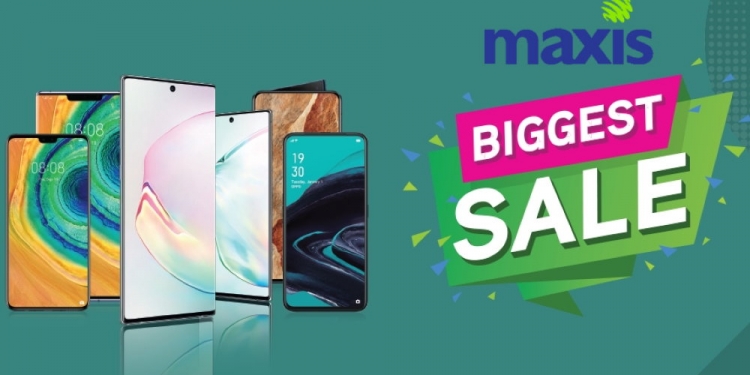 Beli 1 dapat 2 telefon di Jualan Terbesar Maxis