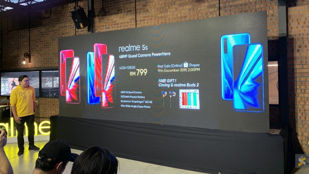 Download Realme 5S Merah PNG