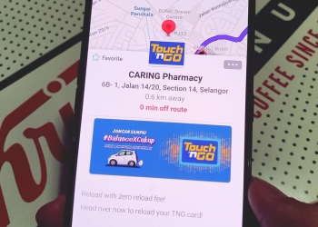 Guna Waze untuk cari lokasi tambah nilai Touch n Go tanpa caj dengan mudah