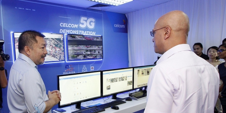 Celcom pamer fungsi keselamatan pintar dengan kamera 4K 360º dengan 5G di Langkawi