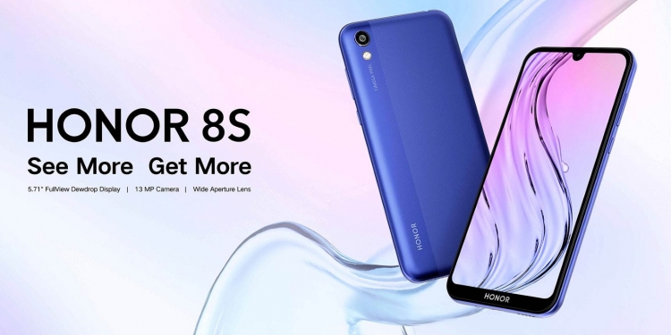 Honor 8S model terbaru telefon murah dari Honor