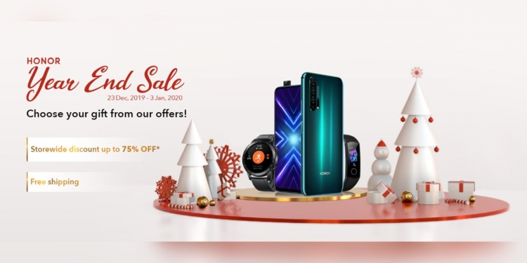 Senarai 26 Produk Yang Didiskaunkan Honor Sempena Promosi Hujung Tahun