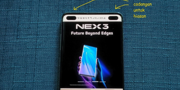 Vivo ada tiga idea untuk memuatkan empat kamera hadapan di telefon pintar