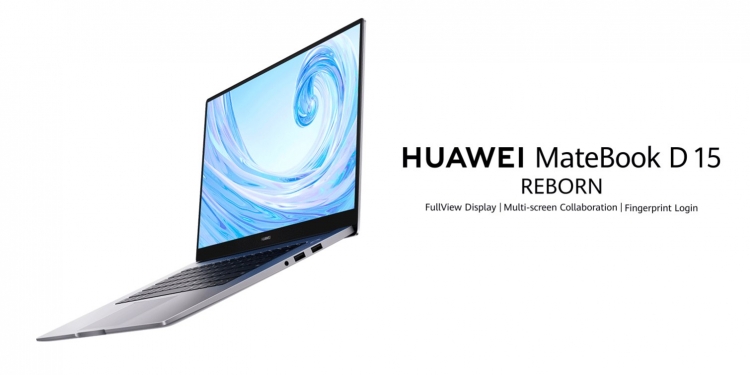Laptop Huawei Matebook D 15 miliki pengecas USB-C dan pengimbas capjari pada harga di bawah RM2,500