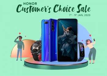 Honor memulakan tahun 2020 dengan Jualan Pilihan Pengguna