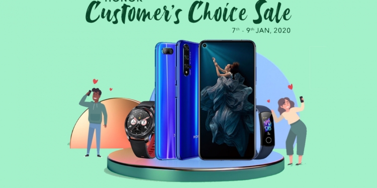 Honor memulakan tahun 2020 dengan Jualan Pilihan Pengguna