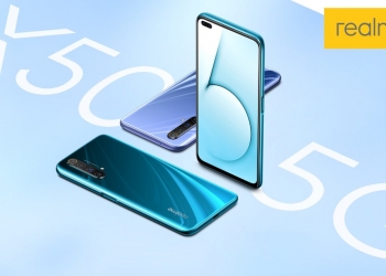Realme X50 5G tampil dengan kejutan di skrin