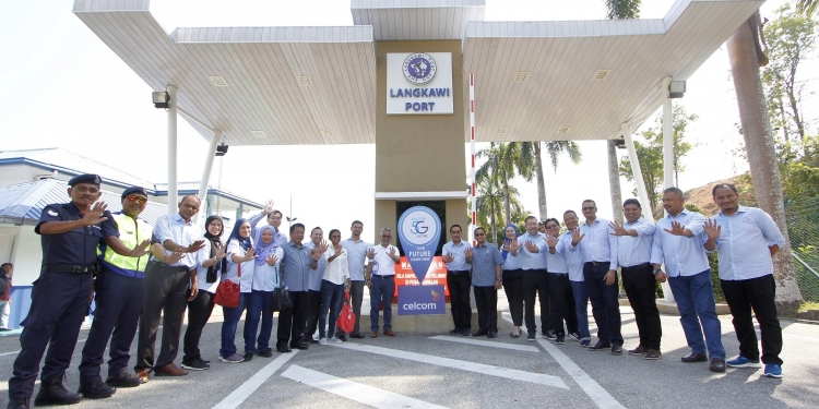 Teknologi 5G Celcom pertingkat kawalan keselamatan di Pelabuhan Langkawi