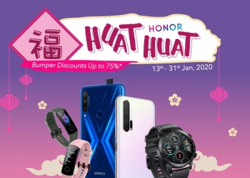 Powerbank 10,000mAh hanya RM20 di Promosi Tahun Baru Cina Honor